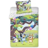 Javoli Peuter dekbedovertrek party - 100 x 135 cm - Katoen