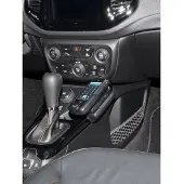 KUDA houder geschikt voor Jeep Compass 08/2017-2019 Kleur: Zwart