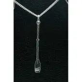 MOOYE ® - Collectie Zilveren Roeispaan ketting hanger