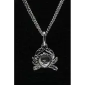 MOOYE ® - Collectie Zilveren Sterrenbeeld Kreeft ketting hanger - klein