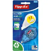 BIC Correctieroller 5mmx14m easy refill + refill ecolutions blister a 1+1