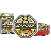 Konger Braider X8 Bloody Red Vislijn - 0.25mm, 150m
