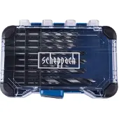Scheppach Houtborenset WBS15 - 15-delig - Ø3–10 mm - Geschikt voor boren in alle houtsoorten