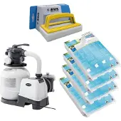 Intex - Zoutwatersysteem 26670GS & Zwembadzout 180 kg