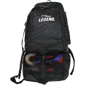 Legend Sporttas aanpasbaar rugtas tas 2 in 1 zwart