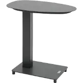 Hespéride Ovale bijzettafel voor in de tuin van aluminium VENUZIA
