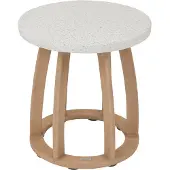 Hespéride Bijzettafel voor in de tuin van eucalyptushout LEMINDO