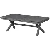Hespéride Uitschuifbare tuintafel voor 12 personen van aluminium AXIOME
