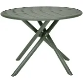 Hespéride Ronde tuintafel voor 4 personen van aluminium NEBULLIA