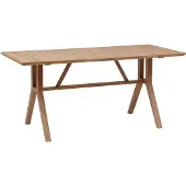 Hespéride Rechthoekige hoge tuintafel voor 8 personen van acaciahout PAPOUASIE
