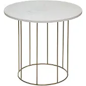 Atmosphera Créateur d'intérieur® set van 2 salontafels marmer wit