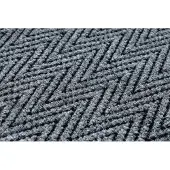 Rugsx Ruitenwisser anti slip 100 cm MAGNUS 2954 Zigzag extern, intern, op een rubber - grijskleuring 100x340 cm