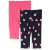 Tom Tailor Leggings navy / pastelgroen / pink / wit