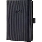 Sigel weekagenda 2026 Conceptum - formaat A6 - zwart - hardcover - SI-C2613