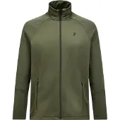 Peak Performance Vest Men Rider Essentials Midlayer Zip Jacket Pine Needle Pine Needle-XL