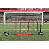 Precision Gk Ball Deflector Reactor Frame 2.89x1.58 M Agility Ladder Groen