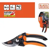 Black & Decker Snoeischaar 13 MM - Takkenschaar Ergonomische Handgreep – Zwart