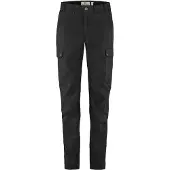 Fjällräven - Women's Stina Trousers - Trekkingbroek 48 - Regular, zwart