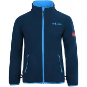 TROLLKIDS 418-110 kinderjas, blauw, waterdicht en windbestendig