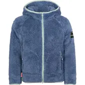 TROLLKIDS - Girl's Borgund Jacket XT - Fleecevest 104, blauw