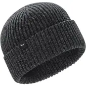 Salewa - Re-Zebru Knit Beanie - Muts 58 cm, zwart/grijs