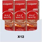 Colgate 12x Tandpasta Max White For Coffee, Tea & Wine 75 ml