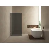 Wiesbaden Inloopdouche less 90x200 cm 8 mm nano rookglas chroom