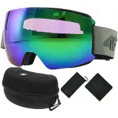 4F Ski-/snowboardbril unisex met multicoating en schoffels - S2 UV400