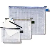Rexel Map Ritssluiting Zwart PVC (Polyvinylchloride) 180 micron