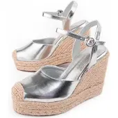 Montevita Wedge Sparto Balenci Silver