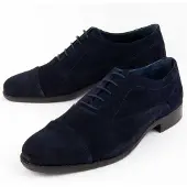 Purapiel Oxford Schoen Dario Blauw