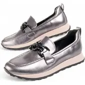 Montevita (Grijs, 39) Casual Damesloafers. Caden 100971