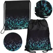 Starpak Zwarte Panterka Shopper Tas - Schooltas 36x46 cm