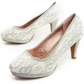 Montevita Heel Schoen Unne8 In Zilver