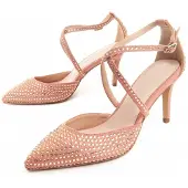 Montevita Heel Shoe Festshoe4 in Roze