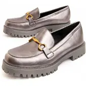 Montevita platform mocassin Macca3 In grijs