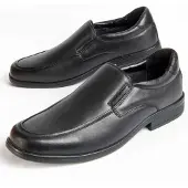 Purapiel (Zwart, 41) Leren Herenloafers. Confore8