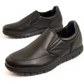 Purapiel Komodo2 mocassin in zwart