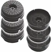 Smeg 3x Koolstoffilter 690073665 / KITFC62