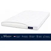Nirwana bedden Nirwana Koudschuim Topdekmatras 90x190 - 7 cm - HR Koudschuim - Ergonomische Ondersteuning - Luxe Afritsbare Hoes - Geproduceerd in Nederland