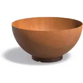 HetTuinstel.nl Cortenstaal bloempot 'Bocca' Ø120x61cm - Met bodem