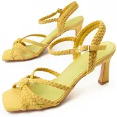 Montevita (Groente, 38) Damessandaal Met Hak. Sandal22 91727