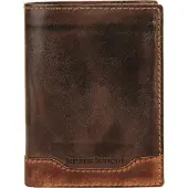 Bruno Banani Leer portemonnee Alicante Wallet High With Flap Brown / Cognac bruine