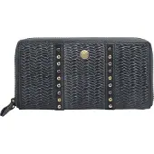 Chiemsee portemonnee Perth Zip Around Wallet Vintage Look Blue blauw
