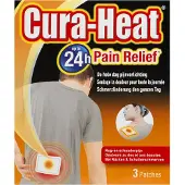 Heat it Cura Heat Rug- en Schouderpijn - Warmtekompres Pleister - 3 stuks