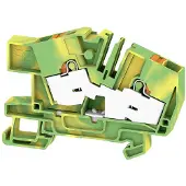 Weidmuller 2668720000 Installatie-etageklem 8.1 mm Steekaansluiting Groen-geel 50 stuk(s) Piece
