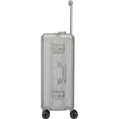 Travelite Next Trolley met 4 wielen, Aluminium, 67 cm grijs