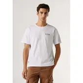 Pepe Jeans Shirt 'Scott' zwart / wit