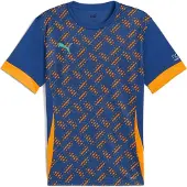 Puma Individual Graphic Short Sleeve T-shirt Blauw M