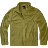 Brandit Fleece jas 'Combat' olijfgroen